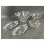 Mikasa Crystal Snowflake Bowl & More