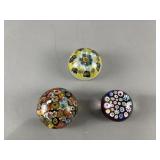 Murano Millefrori & Faceted Paperweights