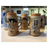 Vintage Beer Steins