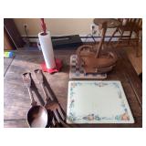 Vintage Wall Hangings, Cutting Board & More