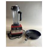 Vitamix Blender & Lodhe Cast Iron Skillet