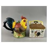 Rooster Teapot & More