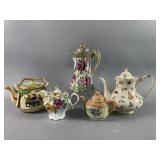 Hand Painted Nippon Teapot and More