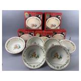 6 Home For The Holidays Lenox Christmas Bowls