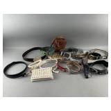 Lot of Vintage Belts & Purses