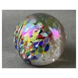 Selkirk Glass Paperweight Handmade in Scotland