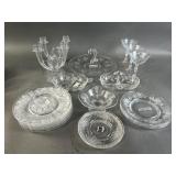 Vintage Fostoria & Coronet Glass Assortment