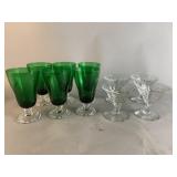 Fostoria Colonial Dame & Baroque Sherbet Glasses