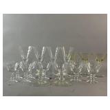 Clear Fostoria Pavillon Glasses & More