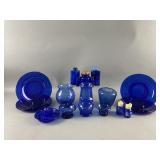 Vintage Blue Glass