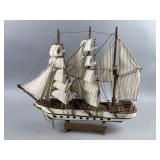 Vintage Wood Model Ship