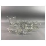 Fostoria  clear glass