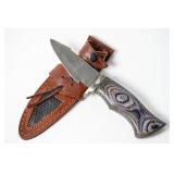 Handmade Damascus Steel Knife