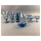 Fostoria Blue Glass 10 ct.