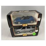 Maisto Die Cast Porsche and Mercedes