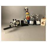 Lot Of Mickey Mouse Clock & More