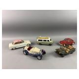 Vintage Tin Toy Car & More