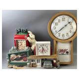 Coca-cola Clocks & Miller Clock