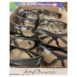 Lot of safety glasses 12ct.