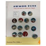 Shmoo Pins 1940s +