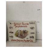 John Deere Metal Sign