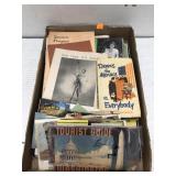 VTG Books, Postcards, Programs, etc.