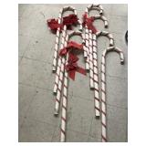 8 Outdoor Candy Cane Decorations