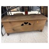 Wooden Chest Trunk (approx 3ft. Long, 1ft. Tall,