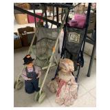 Strollers and 2cnt Dolls