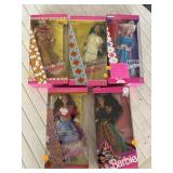 5cnt Dolls of the World Barbies