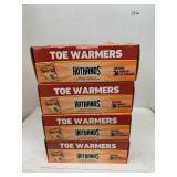 4 boxes of Toe Warmers