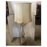 37ï¿½ Vntg. Lamp W/Shade