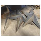 3 Ct. metal Star Decor