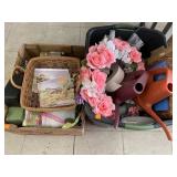 Watering Cans, Basket, Flowers, Pic Frame, Misc