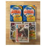 1981, 1988 & 1989 Topps Baseball Card Packs