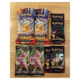 8 Sealed Pokï¿½mon Packs - Surging Sparks