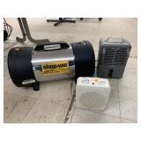 Air Cleaner and 2cnt Heaters