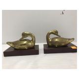 Solid Brass Duck Paper Weights