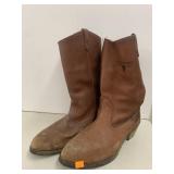 Mason Western Leather Boots, Size 15?