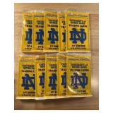 10 Sealed Notre Dame Football Packs