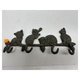 Cast Iron Cat Hooks