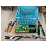 Sprinkler, Yard Tools, Crate