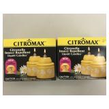 2 Boxes of Citronella Candles