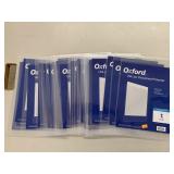 Approx 30cnt Oxford Document Protectors