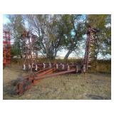 Cultivator, 36ft approx., Tine Harrows,11" shovels