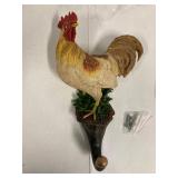 Rooster wall hanging hook. 8.6ï¿½ tall