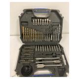 Drill bit/driver set. Looks complete 104 pcs