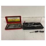 Socket sets. 1/4 and 3/8ï¿½ sets.