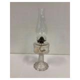 Coal Oil lamp. 18" tall