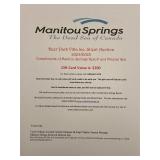 Manitou Springs $200 Gift Card